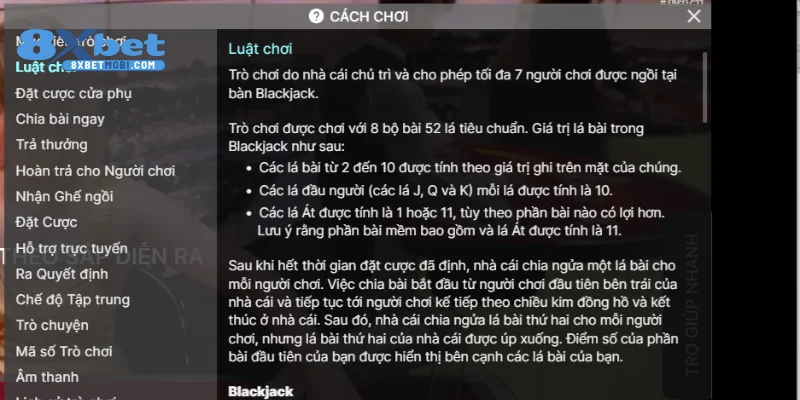 Cách chơi Blackjack dễ hiểu với luật chơi cơ bản của một ván đấu
