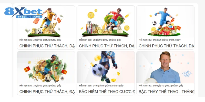 Khuyến mãi dành cho người chơi khi tham gia bóng đá 8xbet